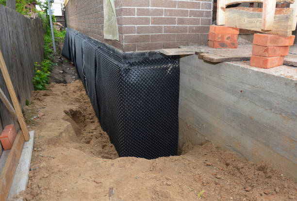 SJ Waterproofing Pros technician performing targeted Crawl Space Encapsulation assessment in Clinton, NJ